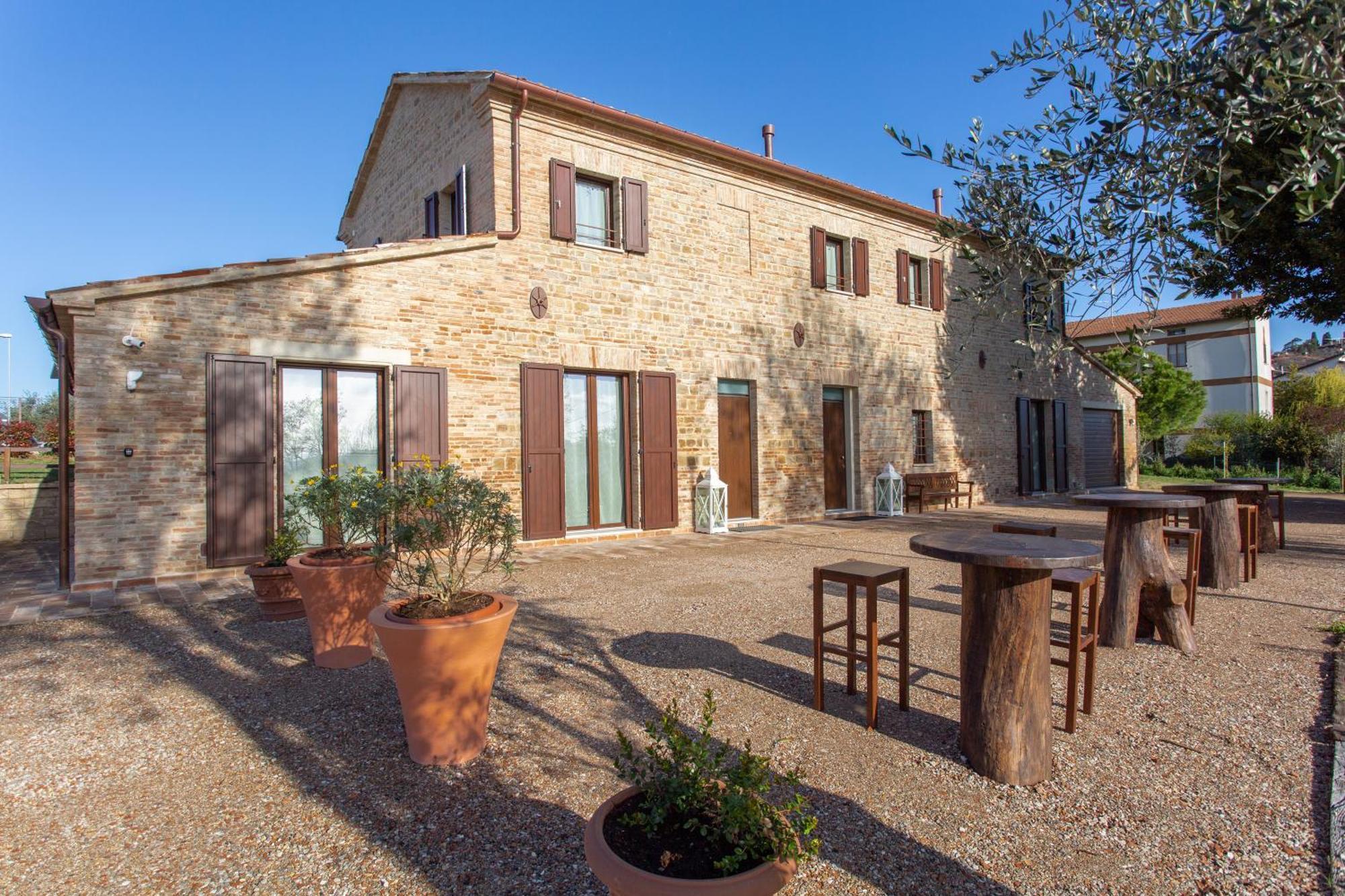 Il Casolare Bed and Breakfast Gradara Buitenkant foto